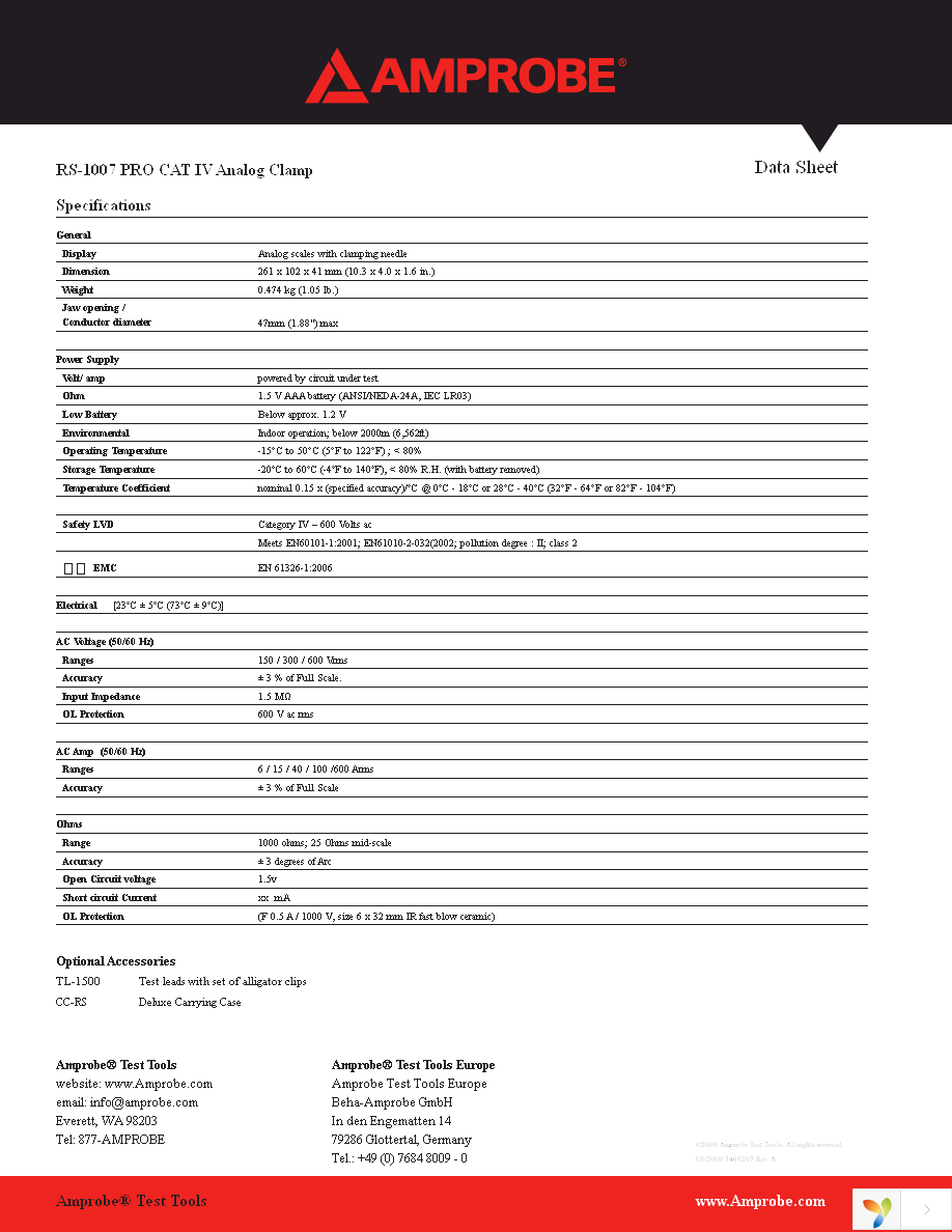 RS-1007 PRO Page 2